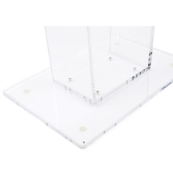 Factory Custom Acrylic Podium Plexiglass Church Pulpit School Lectern Event Reception Hostess Stand Desk - Image 4