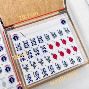 Factory Lucite Display Box Acrylic Mahjong Game