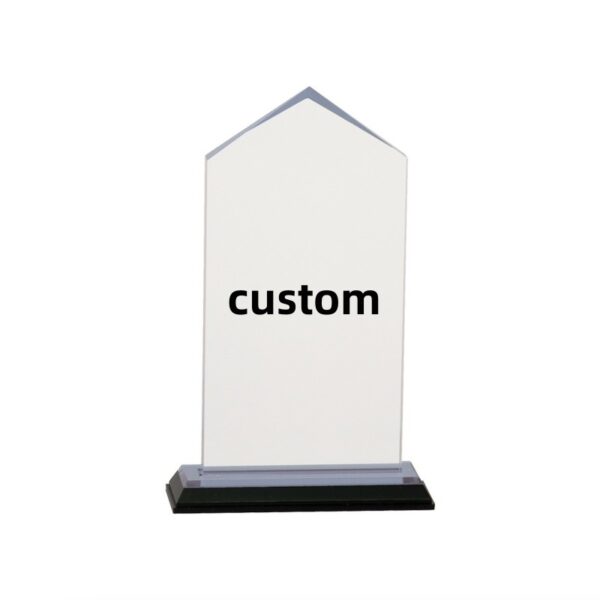 Personalized Custom Clear Acrylic Award For Appreciate Achievement Gift - Image 2