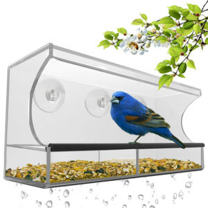 Factory Wholesale Modern Acrylic Bird Feeder