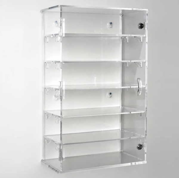 Factory Wall Mounted Acrylic Display Cabinet - Image 2